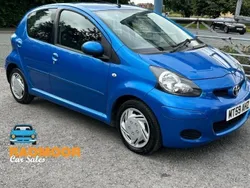 Blue Used 2010 Toyota Aygo Hatchback | £3,990 (Fair price)
