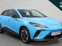 Blue Used 2024 MG MG4 EV SE Hatchback | £15,795 (Fair price)