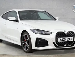 White Used 2024 BMW 420 M Sport Coupe | £38,500 (Fair price)
