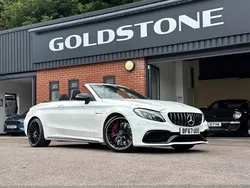 White Used 2017 Mercedes C63 AMG Premium Cabriolet | £32,495 (Fair price)