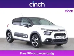 White Used 2021 Citroën C3 PureTech Hatchback | £10,879 (Fair price)