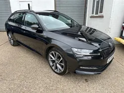Black Used 2020 Skoda Superb SportlinePlus Estate | £25,188 (Expensive)