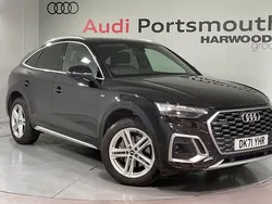 Black Used 2021 Audi Q5 Sportback S-Line SUV | £28,990 (Good price)