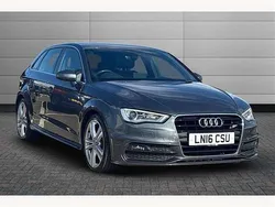 Daytona grey Used 2016 Audi A3 S-Line Hatchback | £10,290 (Fair price)