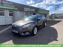 Grey Used 2016 Ford Focus Titanium Hatchback | £7,900 (Fair price)