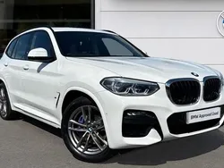 White Used 2021 BMW X3 M Sport SUV | £28,306 (Super price)