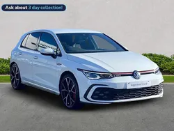 White Used 2024 VW Golf VIII GTI Hatchback | £33,206 (Expensive)