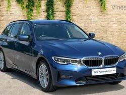 Blue Used 2021 BMW 318 Sport Line Estate | £23,990 (Expensive)