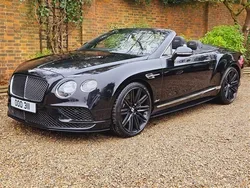 Black Used 2015 Bentley Continental GT Convertible Cabriolet | £50,750