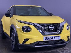 Yellow Used 2024 Nissan Juke N-Connecta SUV | £16,199 (Fair price)