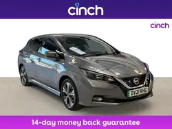 Grey Used 2021 Nissan Leaf N-Connecta Hatchback | £9,649 (Fair price)