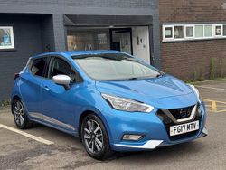 Blue Used 2017 Nissan Micra N-Connecta Hatchback | £6,595 (Fair price)
