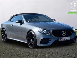 Grey Used 2018 Mercedes E300 AMG Line Premium Plus Cabriolet | £24,399 (Fair price)