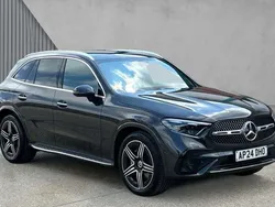 Grey Used 2024 Mercedes GLC300e AMG Line Premium SUV | £48,392 (Expensive)