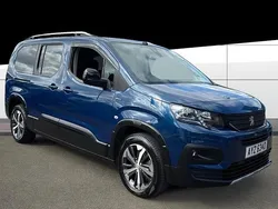 Blue Used 2020 Peugeot Rifter GT-line MPV | £14,145 (Fair price)