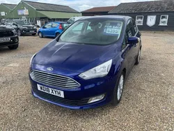 Blue Used 2018 Ford C-MAX Titanium MPV | £6,395 (Super price)