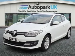 White Used 2014 Renault Mégane Coupé Dynamique Coupe | £4,395 (Fair price)