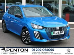 Blue Used 2024 Peugeot e-208 Style Hatchback | £13,990 (Super price)