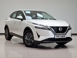 White Used 2021 Nissan Qashqai Acenta Premium SUV | £17,998 (Fair price)