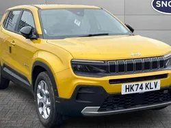 Yellow New 2025 Jeep Avenger Altitude SUV | £20,460 (Good price)