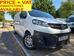 White Used 2019 Vauxhall Vivaro Van | £9,990 (Fair price)