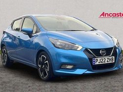 Blue Used 2022 Nissan Micra Acenta Hatchback | £14,675 (Expensive)