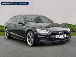 Black Used 2019 Audi A5 Sportback Black Edition Hatchback | £21,124 (Fair price)