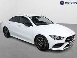 White Used 2022 Mercedes CLA180 AMG Line Premium Sedan | £24,049 (Fair price)