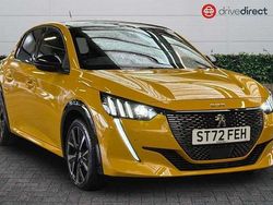 Yellow Used 2022 Peugeot 208 Premium Hatchback | £13,750 (Fair price)