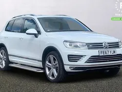 White Used 2017 VW Touareg R-line Plus SUV | £20,699 (Super price)