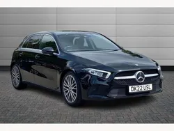 Cosmos black Used 2022 Mercedes A180 Executive Hatchback | £21,490 (Fair price)