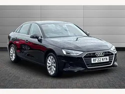Brilliant black Used 2022 Audi A4 Comfort Sedan | £21,495 (Good price)