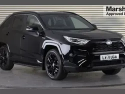 Black Used 2021 Toyota RAV4 Hybrid Edition SUV | £30,321 (Fair price)