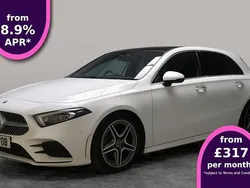 White Used 2020 Mercedes A180 AMG line Hatchback | £20,855 (A bit pricey)