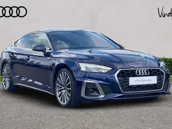 Blue Used 2022 Audi A5 Sportback S-Line Hatchback | £25,900 (Fair price)