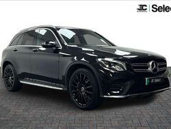 Black Used 2017 Mercedes GLC250 AMG line Estate | £18,000 (Fair price)