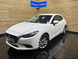 White Used 2017 Mazda 3 Hatchback | £6,299 (Fair price)