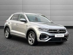 Silver Used 2025 VW T-Roc R-line SUV | £28,798 (Fair price)