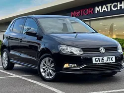 Black Used 2015 VW Polo SE Hatchback | £9,000 (Fair price)