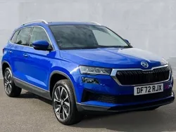 Energy blue Used 2023 Skoda Karoq SE L SUV | £27,490 (A bit pricey)