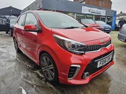 Red Used 2018 Kia Picanto GT-Line Hatchback | £8,495 (Fair price)