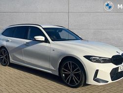 White Used 2023 BMW 330e M Sport Estate | £31,890 (Fair price)