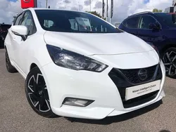White Used 2021 Nissan Micra Acenta Hatchback | £12,699 (Fair price)