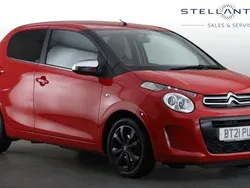 Red Used 2021 Citroën C1 Shine Hatchback | £8,122 (Fair price)