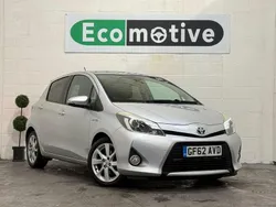 Silver Used 2012 Toyota Yaris Hybrid Hatchback | £5,495