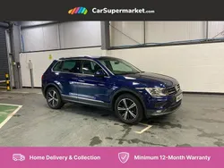 Blue Used 2018 VW Tiguan SE SUV | £16,197 (Fair price)