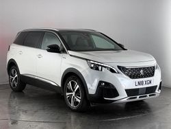 White Used 2018 Peugeot 5008 GT-line Hatchback | £18,950 (Fair price)