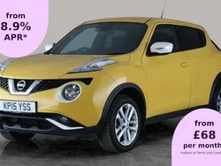 Yellow Used 2015 Nissan Juke Acenta Premium SUV | £5,686 (Good price)