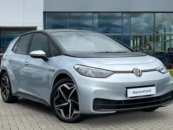 Scale silver metallic black Used 2020 VW ID.3 Pro Performance Hatchback | £15,995 (Fair price)