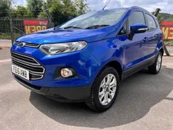 Blue Used 2015 Ford Ecosport Titanium SUV | £5,995 (Fair price)